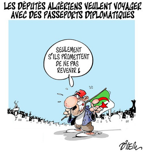 Les députés algériens veulent voyager avec des passeports diplomatiques