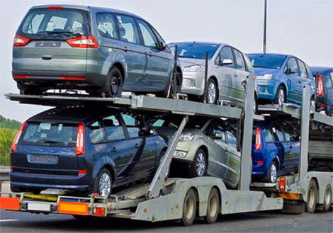 Les importations de véhicules en baisse