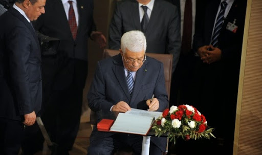 Palestine : conférence de presse du Président Mahmoud Abbas