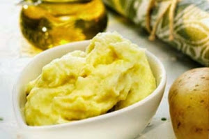 Purée de pommes de terre à l&rsquo;huile d&rsquo;olive