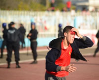 RCA 2-0 CRB : effondrement d’une tribune et bagarre entre supporters