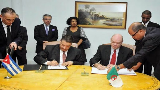 Signature d&rsquo;un procès verbal de coopération entre l&rsquo;Algérie et Cuba