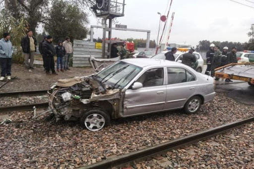 Un train percute une voiture à Birtouta, Un mort et un blessé grave