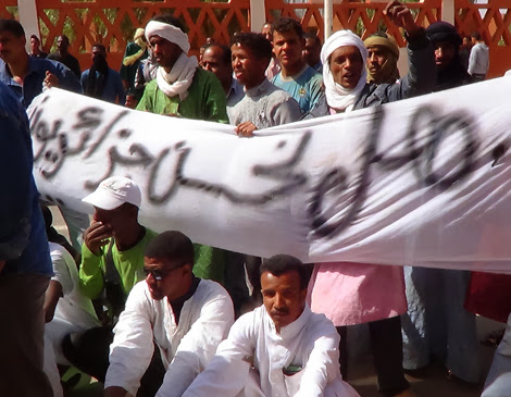 Une manifestation de chômeurs paralyse la ville de Ouargla