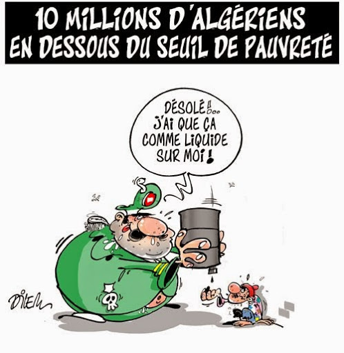 10 millions d’algériens en dessous du seuil de pauvreté