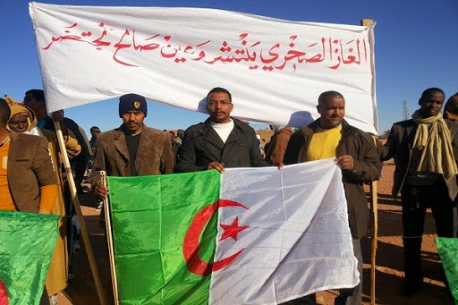 Adrar : Marche des étudiants contre le gaz de schiste