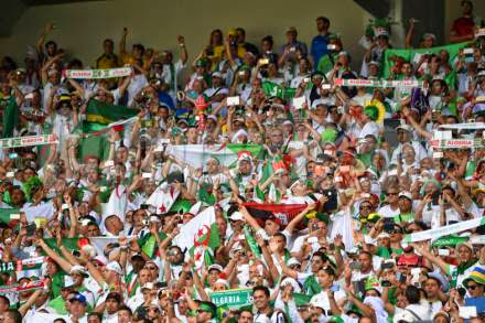 Algérie (2-0) Sénégal – Explosion de joie à Alger après le but de Mahrez