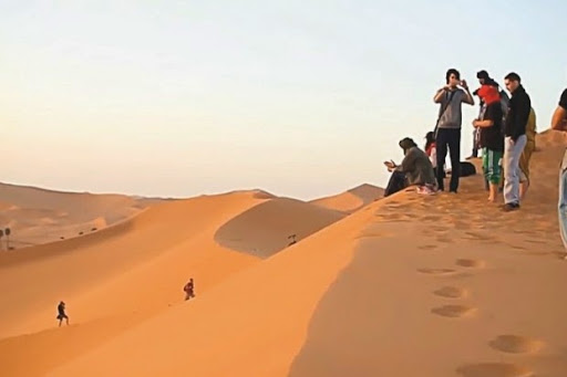 Béchar , Des milliers de touristes ont réveillonné à Taghit