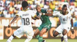 Can-2015 : Ghana 1- Algérie 0, Les Verts en difficulté