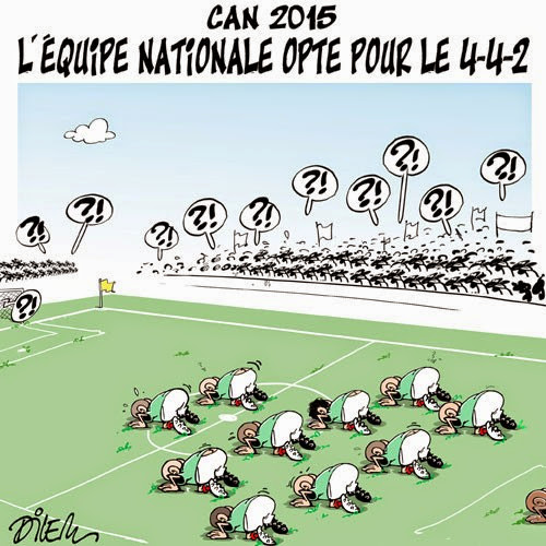 Can 2015, l&rsquo;équipe nationale opte pour le 4-4-2