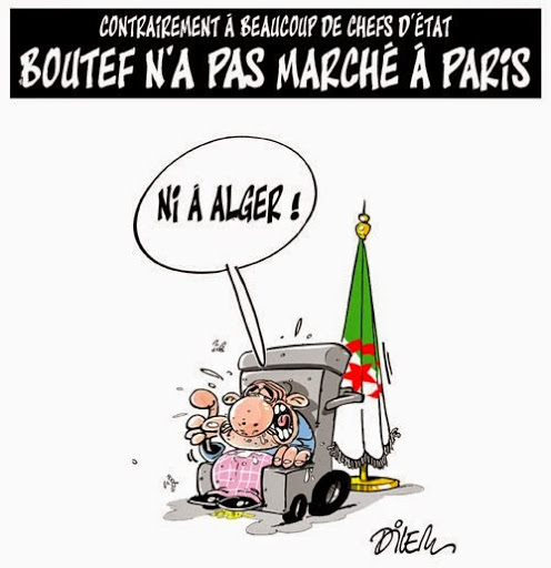 Contrairement à beaucoup de chefs d&rsquo;état, bouteflika n&rsquo;a pas marché à Paris