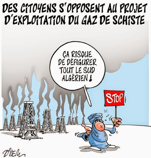 Des citoyens s’opposent au projet d’exploitation du gaz de schite