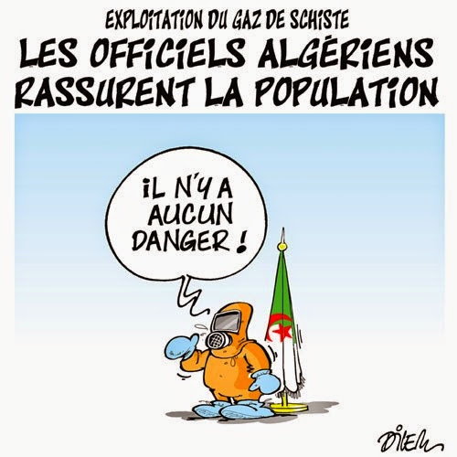 Exploitation du gaz de schiste, les officiels algériens rassurent la population