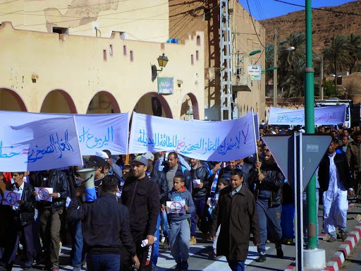 Gaz de schiste : La protestation gagne plusieurs villes du pays