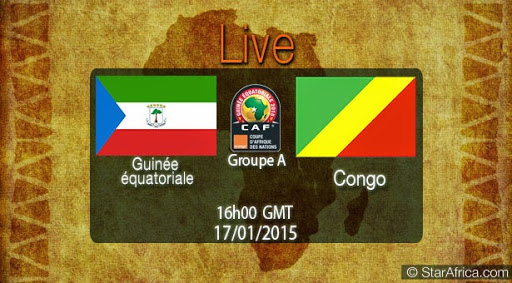 Guinée équatoriale – Congo en direct streaming live 17/01/2015 à 17:00- Can2015