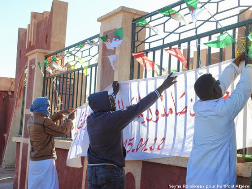 IN SALAH : La contestation s’étend contre le gaz de schiste dans le Sud