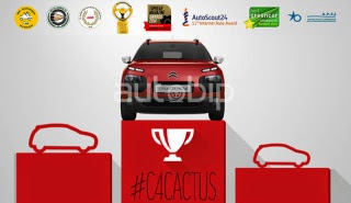 La Citroën C4 Cactus a récolté plus de 20 prix internationaux