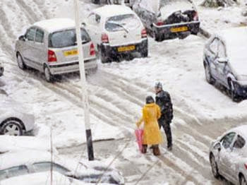 La vague de froid se poursuit encore, 22 wilayas touchées par le mauvais temps