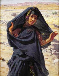 Le voile traditionnel de la femme bousaadie, la Mlahfa, fait de la résistance contre les temps modernes