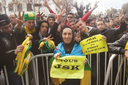 Marche hier des supporters de la JSK, Halte au huis clos !