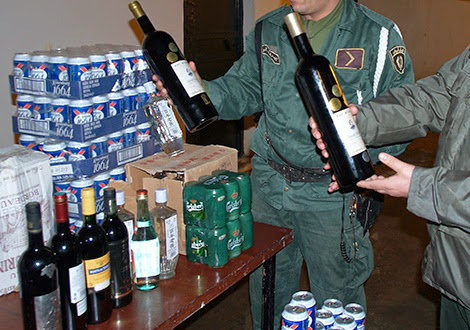 Mostaganem : Arrestation d’un commerçant illicite de boissons alcoolisées