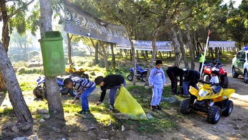 Près de 90 tonnes de détritus enlevées dans la forêt d’El Menzeh (Oran)