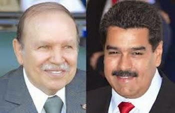 Relations algéro-vénézuéliennes, Bouteflika et Maduro ensemble contre la crise pétrolière