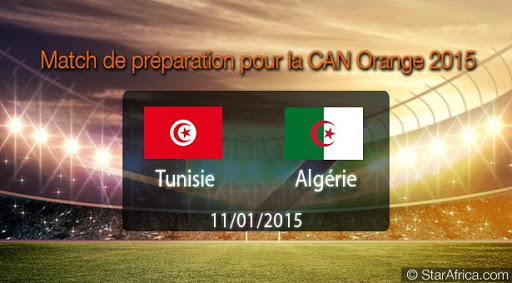 Résumé et buts Algérie 1-1 Tunisie