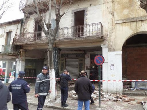 Une bâtisse vétuste s’effondre sur un petit restaurant à Sétif : 4 blessés dont un gravement atteint
