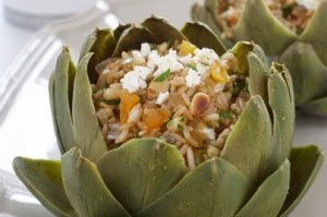 Artichauts farcis à la méditerranéenne