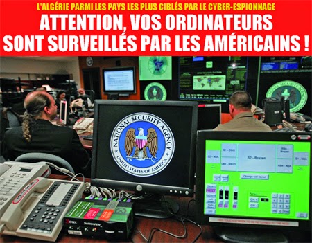 Attention, vos ordinateurs sont surveillés par les Américains !