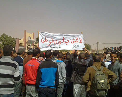 Contre l’exploitation de gaz de schiste, Sit-in pacifique à Ouargla