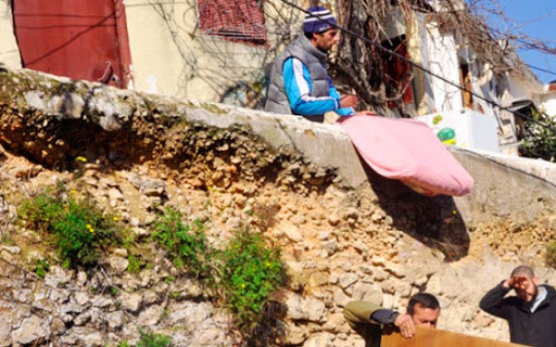 Des mécontents protestent