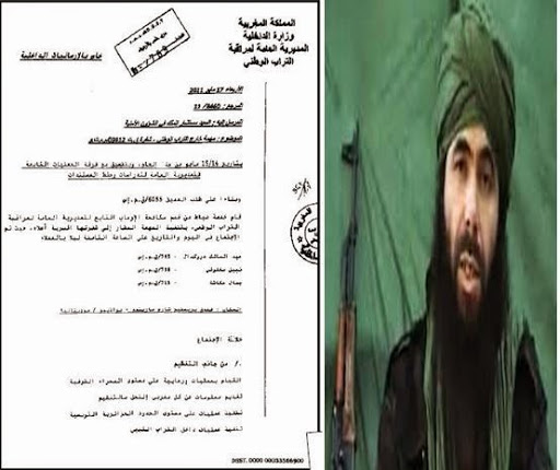 Droukdel aurait rencontré des officiers des services secrets marocains en Mauritanie