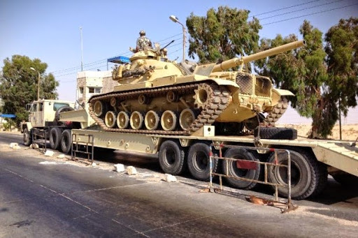 Egypte,  L’armée tue 25 rebelles dans le nord du Sinaï