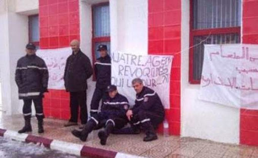 Ils exigent le départ du directeur, Les pompiers en grève à Mila