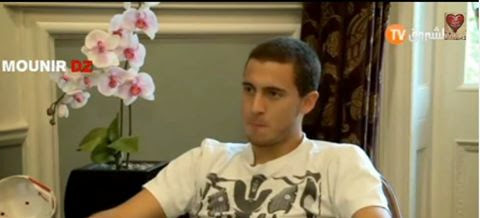 Interview avec le joueur de Chelsea F.C. Éden Hazard l’émission sur Echorouk tv algériens