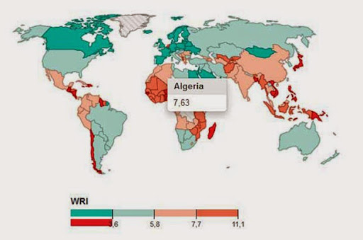 L’Algérie est un pays à fort risque de changement climatique