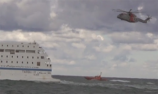 L’ANP exécute un exercice d’évacuation médicale avec l’ENTMV au large d’Annaba