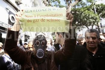 Le gaz de schiste en question en ce 24 Février, Bras de fer pouvoir-opposition