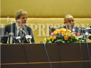 Le ministre des AE italien, Paolo Gentiloni, « Le gazoduc « Galsi » nous intéresse toujours »