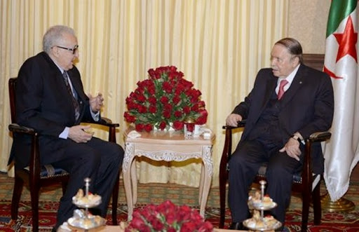 Le président Bouteflika reçoit Lakhdar Brahimi