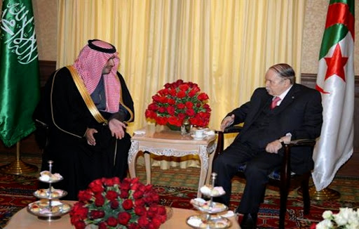 Le président Bouteflika reçoit l’Emir Turki Ben Mohamed Ben Fahd Ben Abdelaziz Al-Saoud