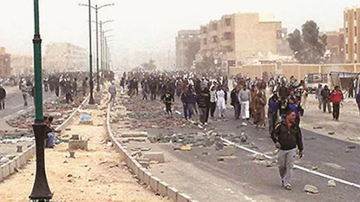 Les habitants de Draâ El-Baroud ont fermé la RN3, La protesta reprend à Touggourt