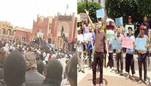 Les manifestations de colère se multiplient dans la région : Quand le vent de la protesta souffle sur le Sud !