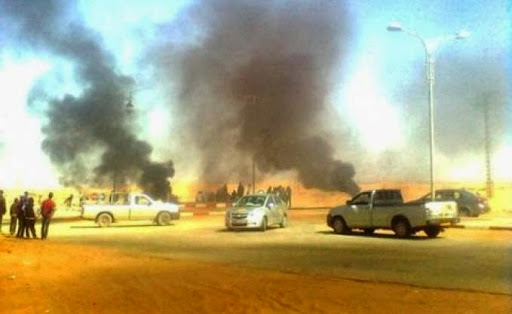 Mouvement anti-gaz de schiste, Heurts entre manifestants et forces de l’ordre à In Salah