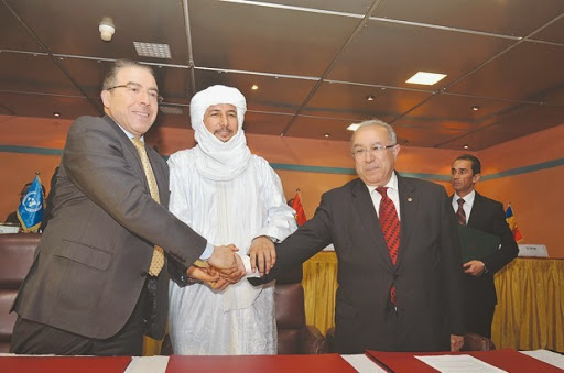 Prélude à la reprise des négociations, Les parties maliennes ont signé une déclaration de cessation des hostilités