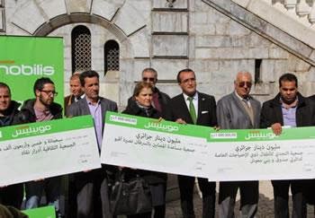 Social, sportif, culturel et environnemental, Mobilis soutient dix associations