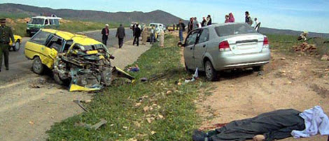 Souk Ahras : Deux morts et cinq blessés dans deux accidents