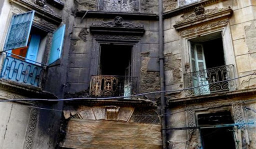 Un incendie dans un immeuble rue Malakoff dans la basse Casbah détruit quatre locaux commerciaux